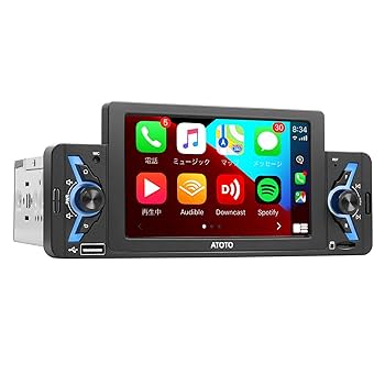 Amazon.co.jp: ATOTO F7WE 1 DIN カーオーディオプレーヤー
